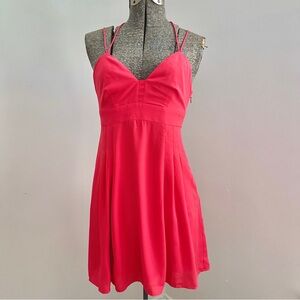 Vibrant EXPRESS Peachy Strappy Dress